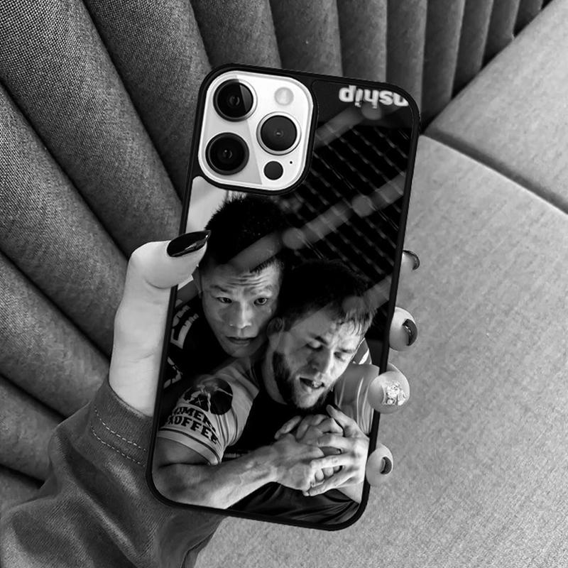 

sport Martial Art MMA Fight Jiu Jitsu Phone Case For iPhone 17 Air 16 16e 15 13 14 Pro Max 11 12 Plus 2022 MAX Cover iPhone 16pro