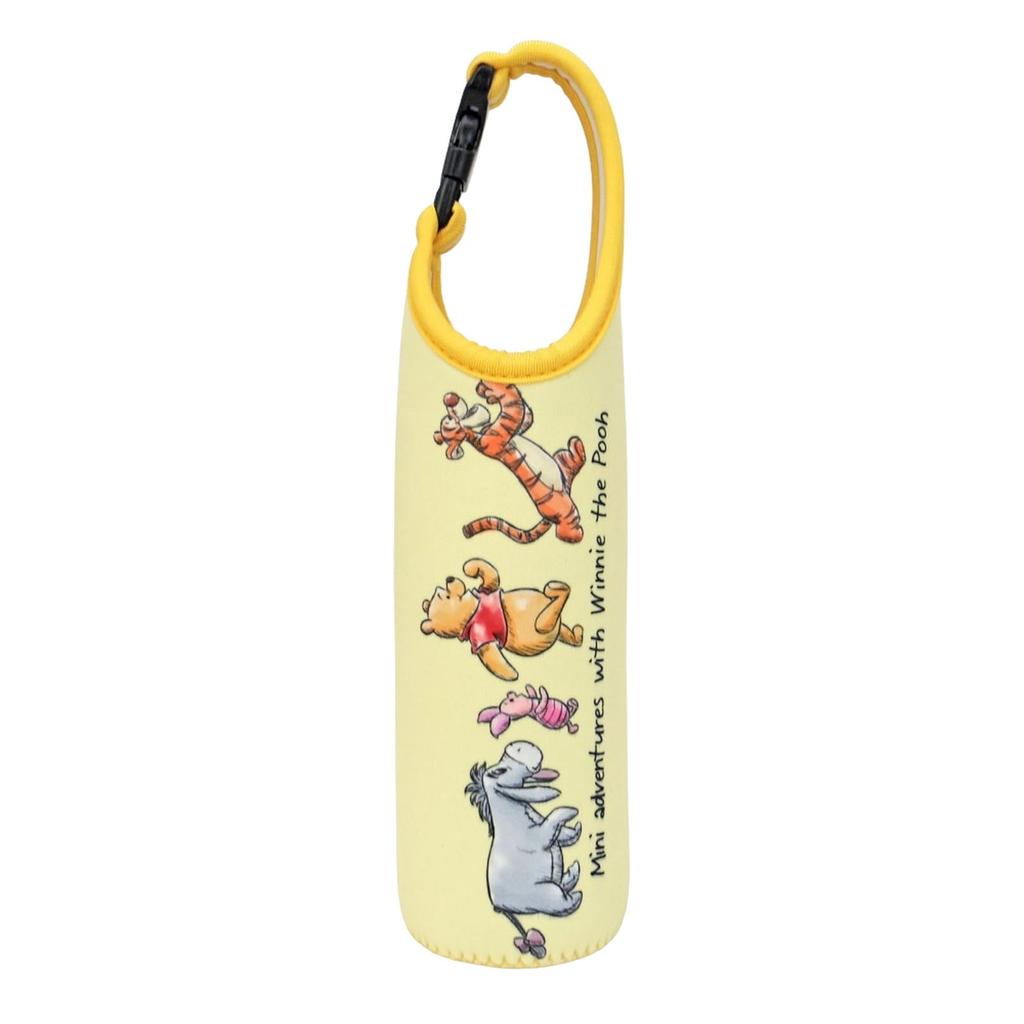 Nakajima Corporation Winnie the PoohPET bottle cover 600 Friends H27 x W7.5 x D7.5cm 199928-24