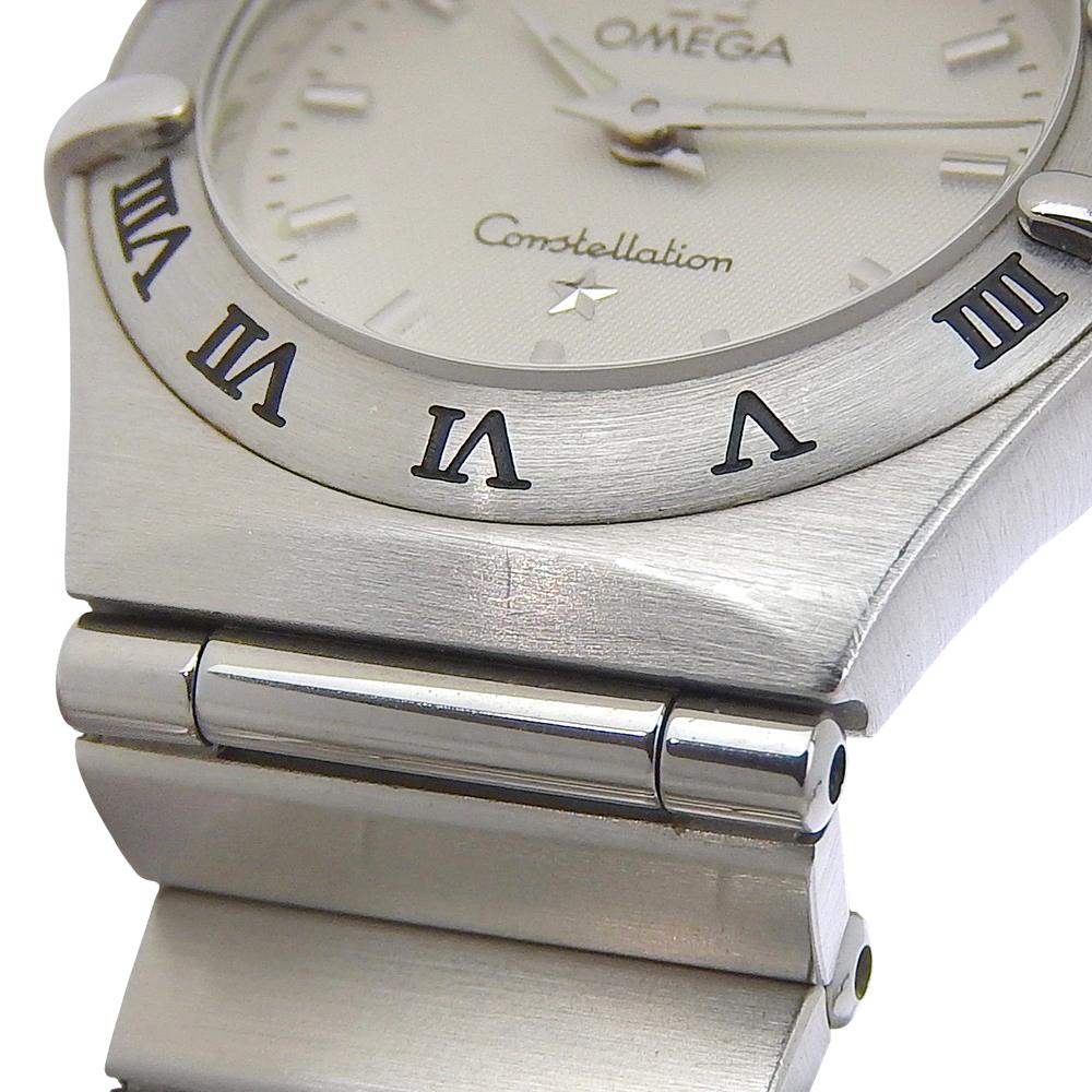 OMEGA Constellation Mini Watches 1562.30 whiteDial Stainless Steel Quartz Analog display Women Used
