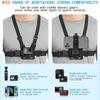 BEPAN Phone Chest Strap Mount Belt for Iphone 14 Holder Mobile Smartphone for  Hero 13 12 11 10 9  Action Camera Live Shooting