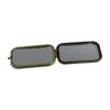 Retro Makeup Mirror Square Cosmetic Folding Mirror Deroration Compact Pocket Mirror  Women