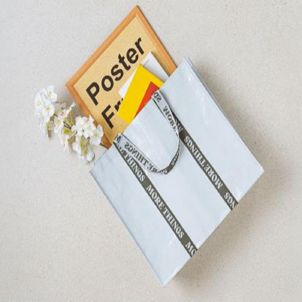 Daiso Antique Tarpaulin Bag