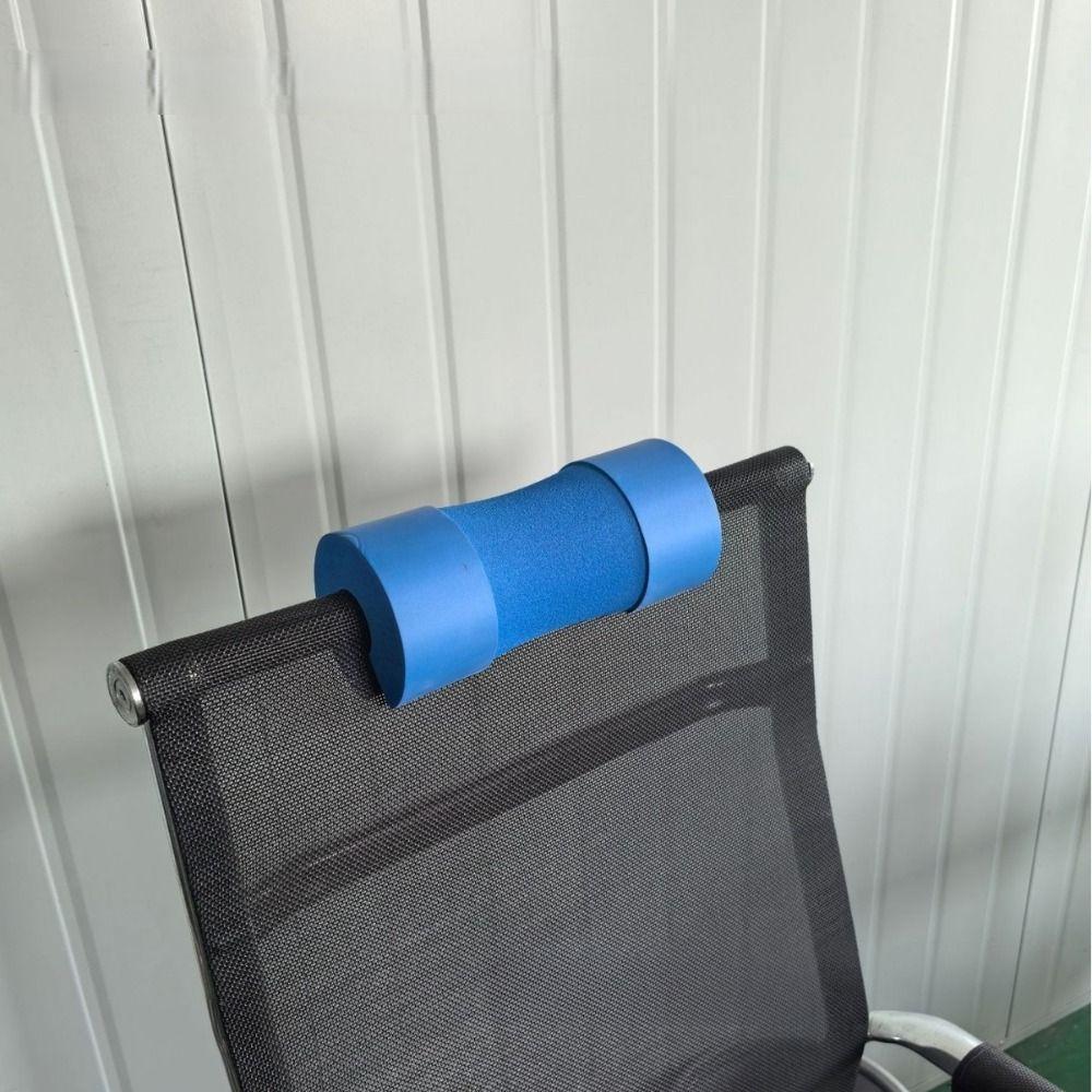 Ergonomics Office Chair Headrest Comfortable Resilient Sponge Chair Neck Support Pillow Solid Color Multipurpose Backrest Pillow
