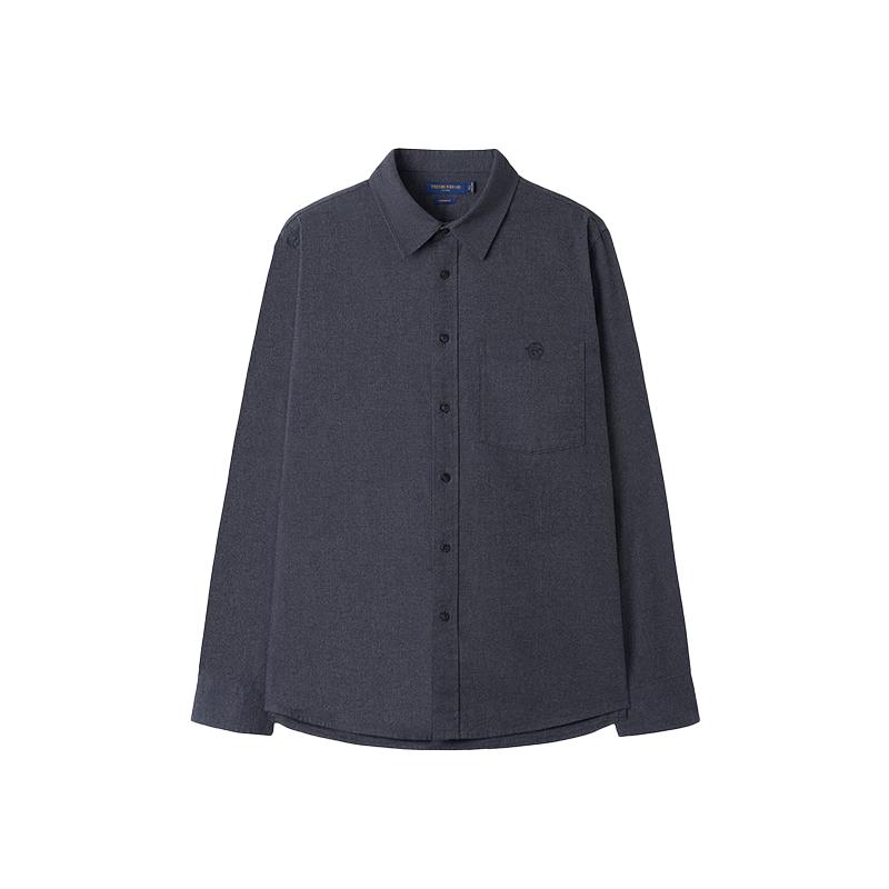 Teenie Weenie Men s Bear Head Embroidered Cotton Shirt L