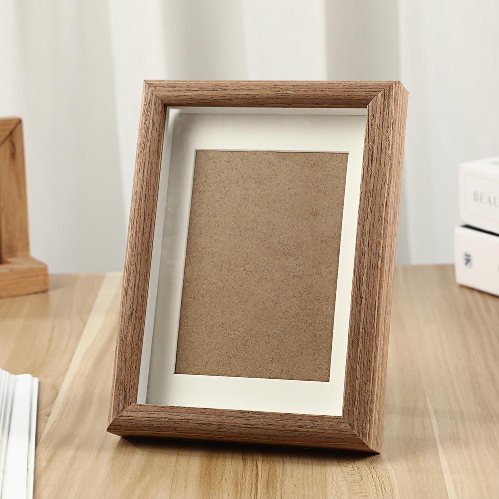 MDF Frame Floating Style Eco-friendly Handmade Minimalist Wood Decor Photo Frame Art Shadow Frame Box Landscape Painting Frame