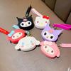 Adorable Sanrio Soft Rubber Keychain Wallets Ideal For Gifting And Collecting