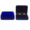 Elegant Velvety Finish Plastic Jewelry Case Ideal For Wedding Jewelry Display Offering Secure And Luxurious Protections