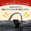 Etsumi & Coleman Camera Bag, Shoulder Bag, Coleman Roll Bag, Small, Compact and Lightweight, Men's and Women's, Gray, VCO-8788