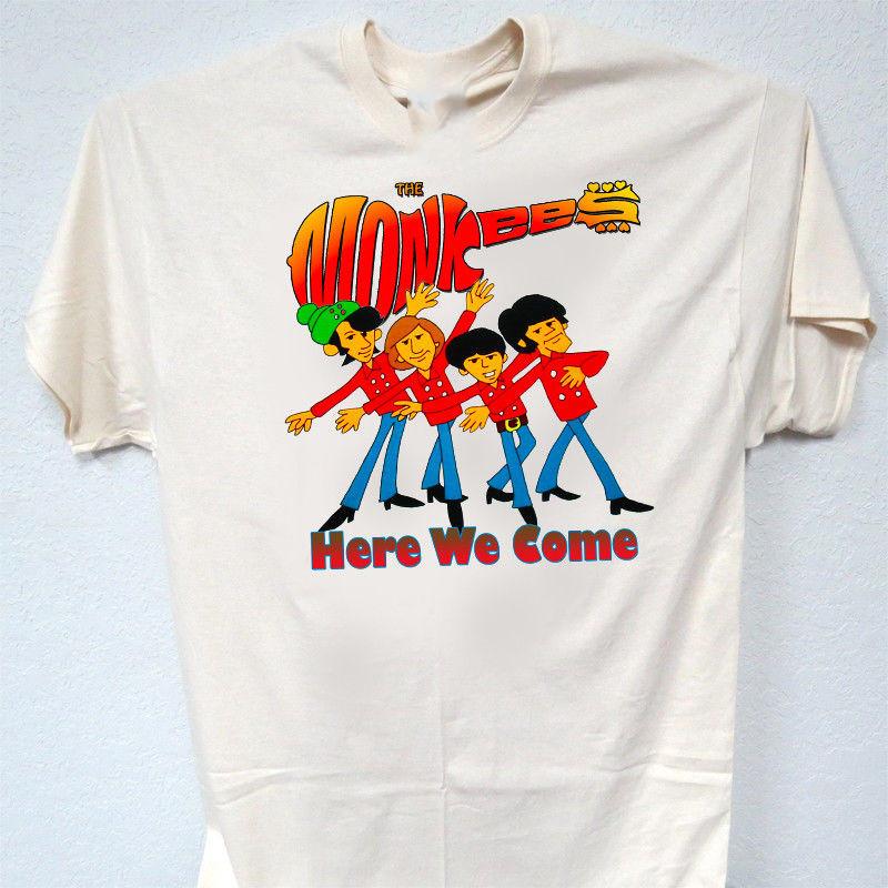 The Monkees Concert Tour White Unisex Men T-Shirt S to 5XL 58 L