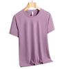 T-shirt Ice Silk Outdoor Quick Drying Short Sleeved Women's Summer Lightweight Round Neck T-shirt