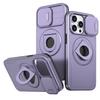 Applicable To IPhone15pro Mobile Phone Case Wireless Magsafe Ring Magnetic Rotating Bracket 13 Protection Case