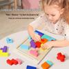 Children's Large Tetris Building Blocks Puzzle for Early Education and Development