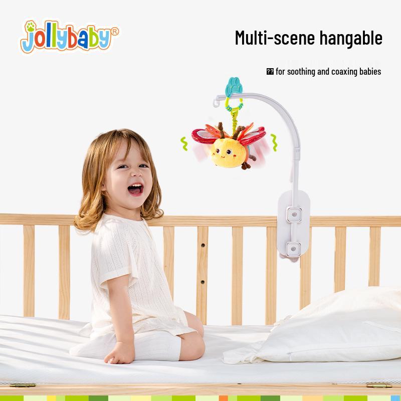Jollybaby Dynamic Insect Flapping Wings Stroller Rattle with Soothing Music