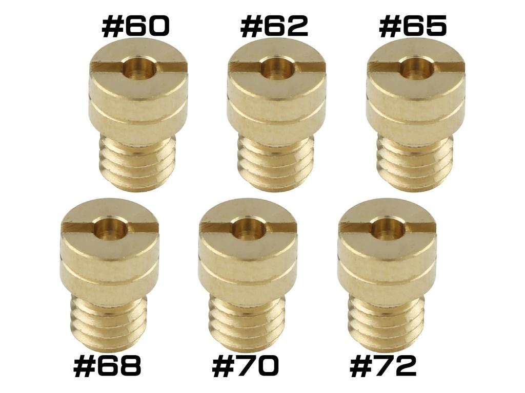 Shift Up 800001-MM-10 Bike Equipment Carburetor Main Jet Set KEIHIN PC20 5x6.7 Round