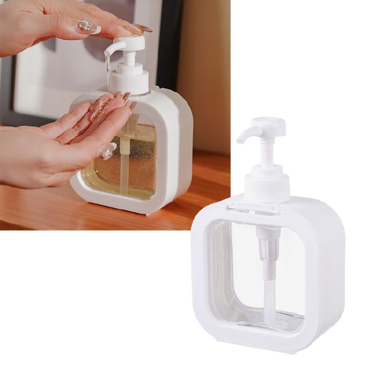 Plastic Pump Bottle Soap Dispenser Hand Wash Liquid Holders For Kitchen Bathroom Essential NonSpill Liquid Management