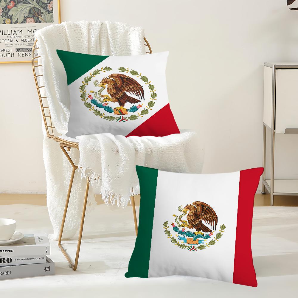 Mexico Style Art Pillow Case Suitable For Bedrooms Living Rooms Cars Home Decoration