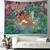 India Tiger Series Tapestry Wall Hanging Mandala Tapestries Wall Cloth Psychedelic Yoga Wall Hanging Boho Decoration Home Decor
