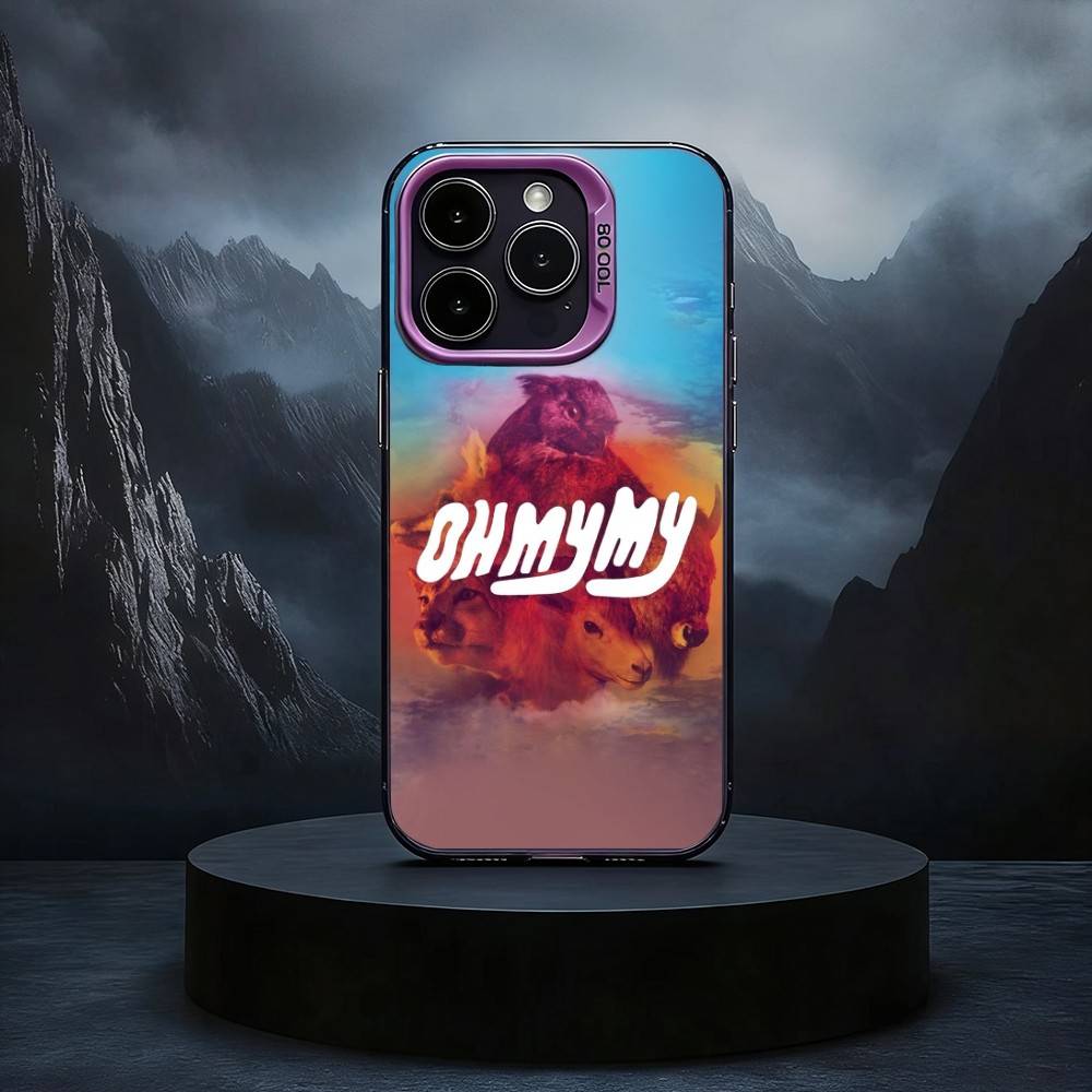 Pop Rock Band Onerepublic Phone Case For iPhone17,16,15,14,13,12,11 Plus,Pro Max Black Candy Silver Phone Case