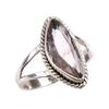 Natural Ametrine Gemstone Handmade 925 Solid Silver Jewelry Ring Size 7.5 q2e65