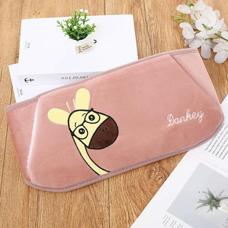 Hot Water Bag Water Injection Waist Supporter Thickened Fleece Cute Can Intervene Hot Compress Warm Belly Warm Palace Hot-Water Bag Hand Warmer