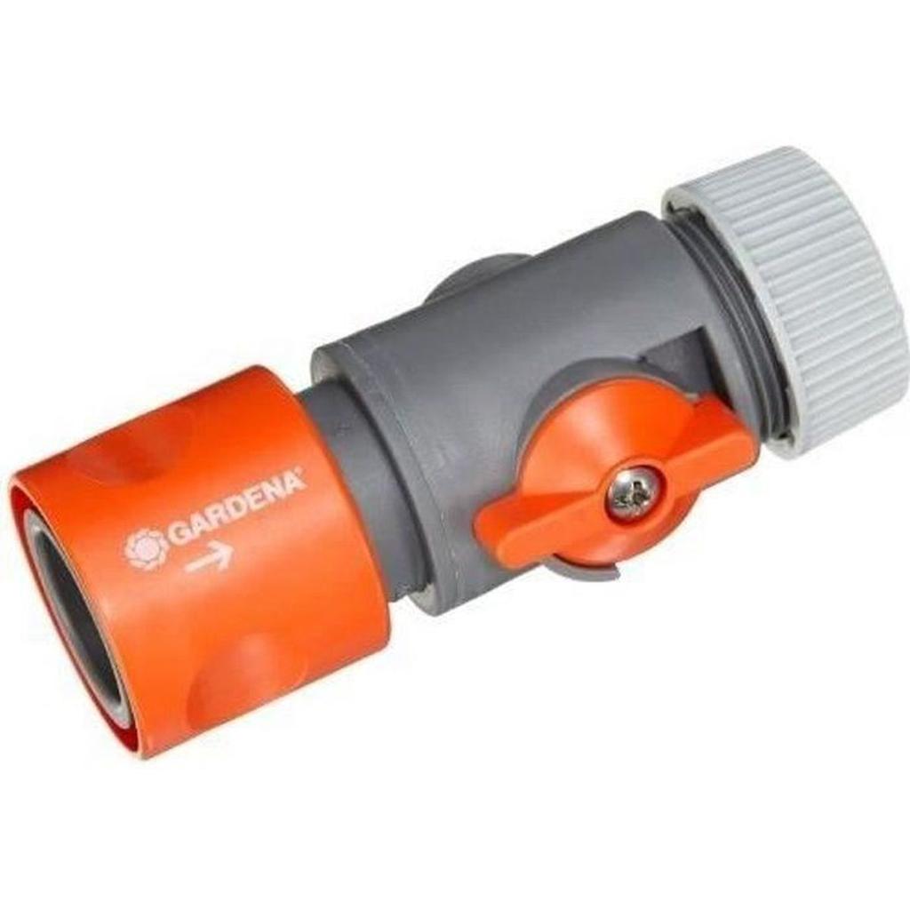 GARDENA Raccord régulateur – Compatible tuyaux Ø13mm & Ø15mm – Réglage débit & pression – Résistant gel – Garantie 5 ans (2942-20)