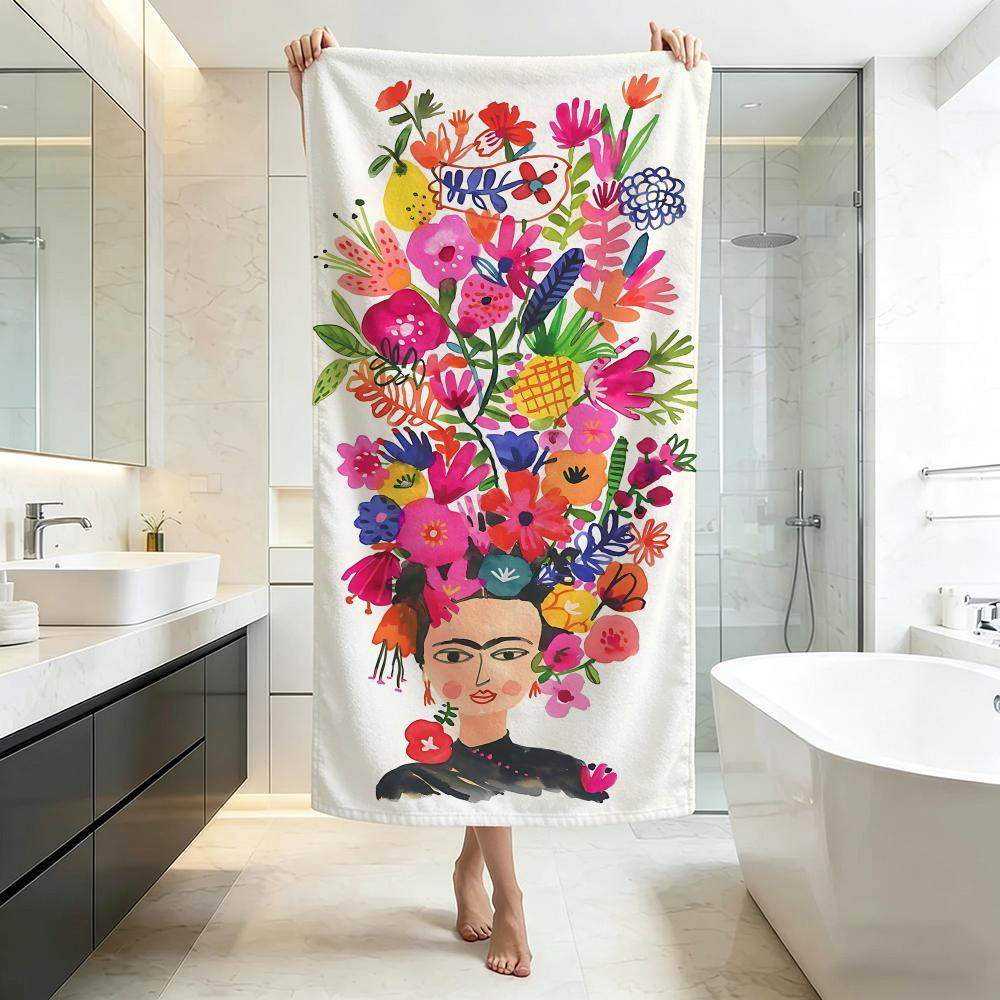 Emotional F-Frida KahloS Towel Five-Star Hotel Quality Eco-Friendly Ultra Soft Thick Towels & Beach Towels