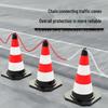 Mainuoqi Rubber Traffic Cone with Reflective Strip