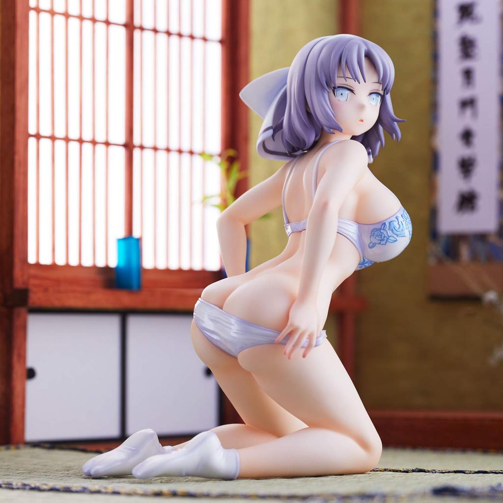 Kagura NewWave G Yuzumi PVC ABS Painted Complete Figure "Senran Burst" Non-scale &