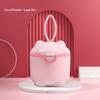 Cartoon Portable Milk Powder Container With Spoon Baby Milk Powder Storage Box Baby Feeding Travel Container