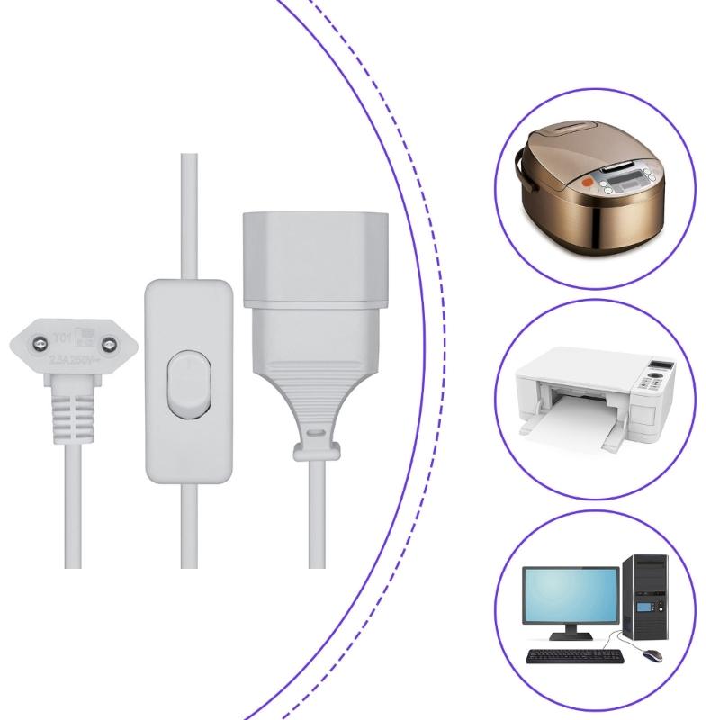 Professional Power Extension Cord Socket 4.0MM Male To Female Electric Cable Adapter For Industrial Device Accessories