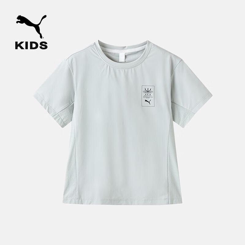 Puma Boys  Loose Crew Neck Short Sleeve T-Shirt 140