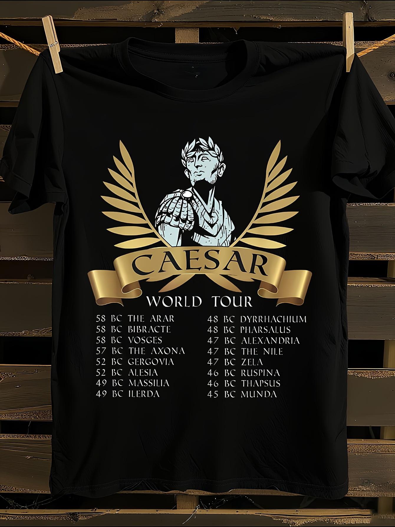 Rome-Gaius Julius Caesar World Tour Graphic T-shirt XXXL