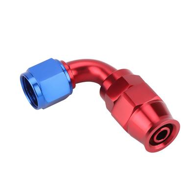 Fuel Hose Male Fitting Gas Fuel Line Hose End AN6 90 Degree