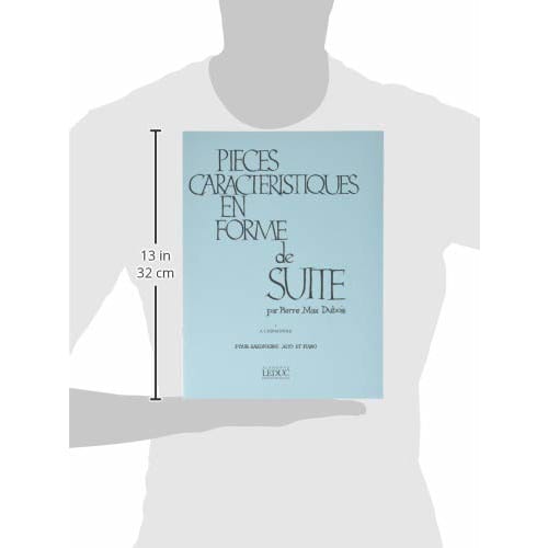 Alphonse Leduc Wittner Dubois: Character Pieces in the Spanish Style (Saxophone, Piano) Leduc Publishing