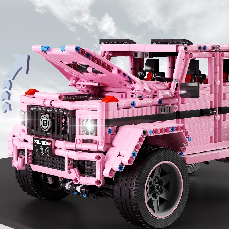 Off Road Vehicle Building Blocks City Luxury Car Model Bricks Desktop Decoration Children Educational Toys Gifts