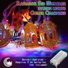 Ramadan Eid Mubarak LED String Lights 1.65m/10leds Battery Operated Moon Star Castle Lamp For Raya Wedding Party Home Decoration