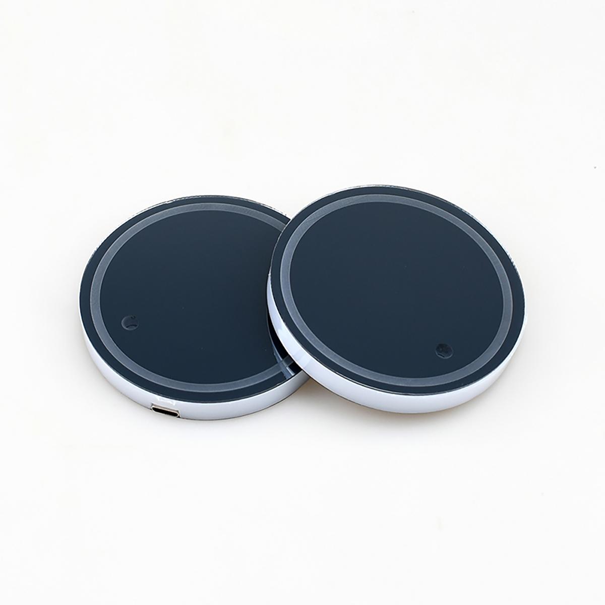 

2 шт. светодиодный автомобильный держатель для стакана, подставка для подстаканника RGB, подставка для бутылок, коврики для салона автомобиля, аксессуары