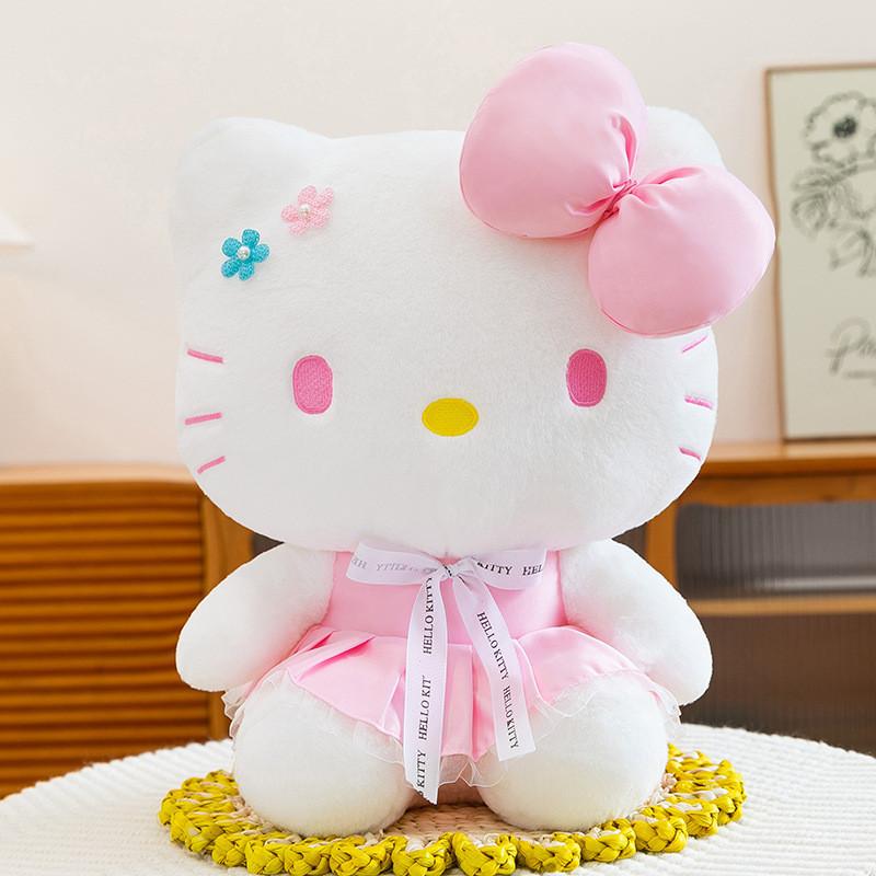 Hello Kitty Plush Doll With Pp Cotton Stuffing For Gift And Collectors
