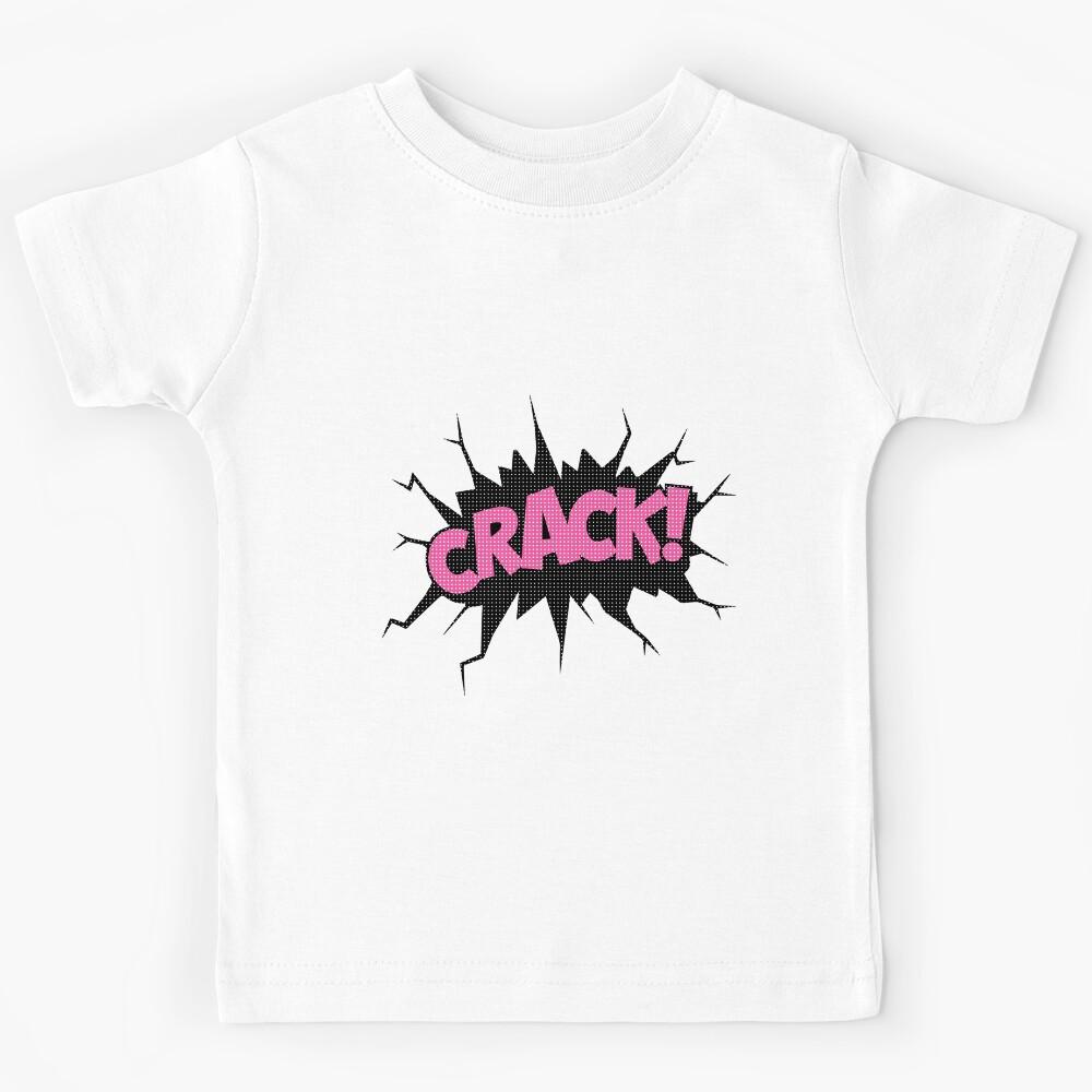 Crash! Comics speach bubble - Super Heroes Unite! Collection Kids T-Shirt 130