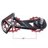 Low Frictions 16T Bike Rear Derailleur Pulley Systems, Aluminum with Ceramic Bearing for R8000 R8800 5800 Climbing Ease