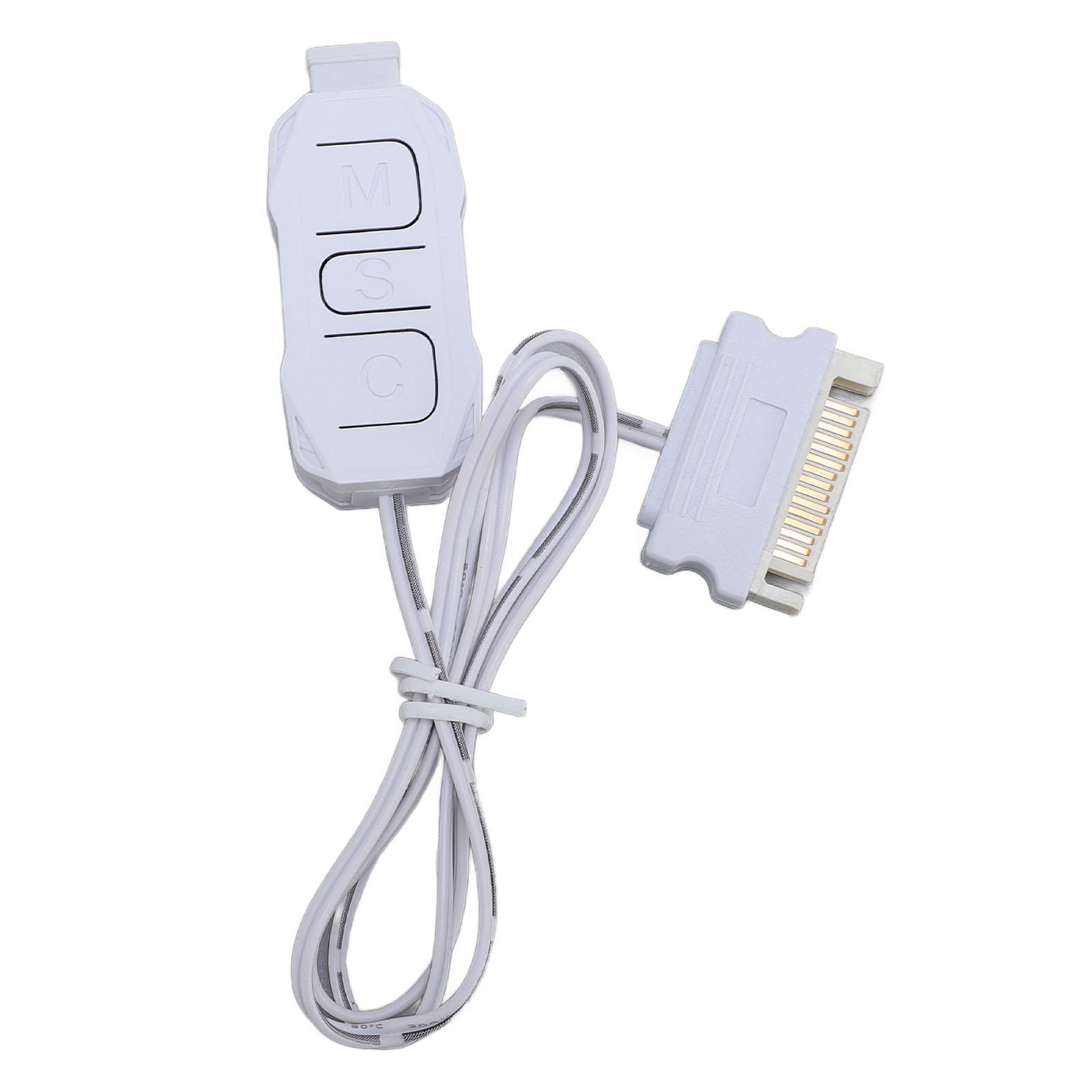 

ARGB PC Fan Controller Kit 21 Keys Serial ATA Power Computer Fan Controller for 5V 3 Pin PC Rainbow