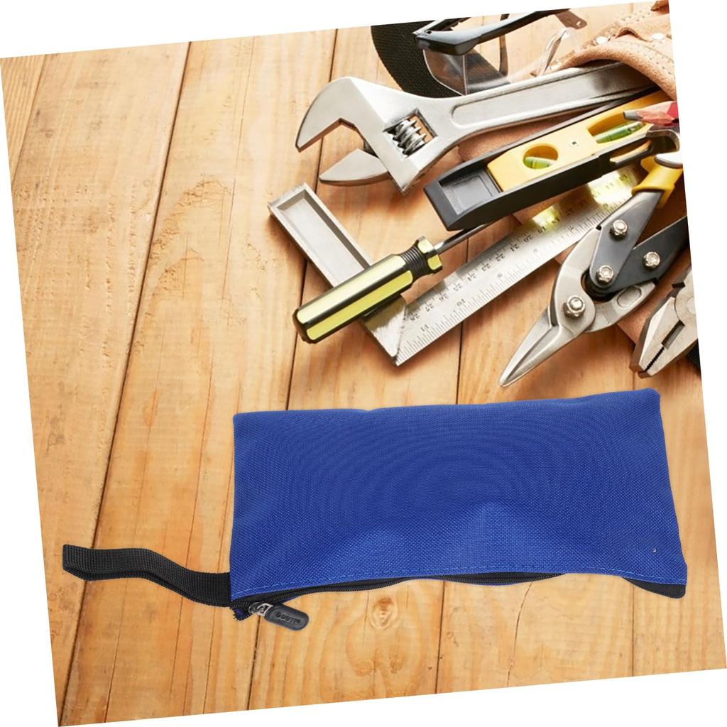POPETPOP 6-Piece Portable Tool Bag, Zipper Pouch, Tool Storage Bag, Lightweight Hand Tool Case, 9.25x5.12 Inch, Small Tool Pouch for Motorcycles