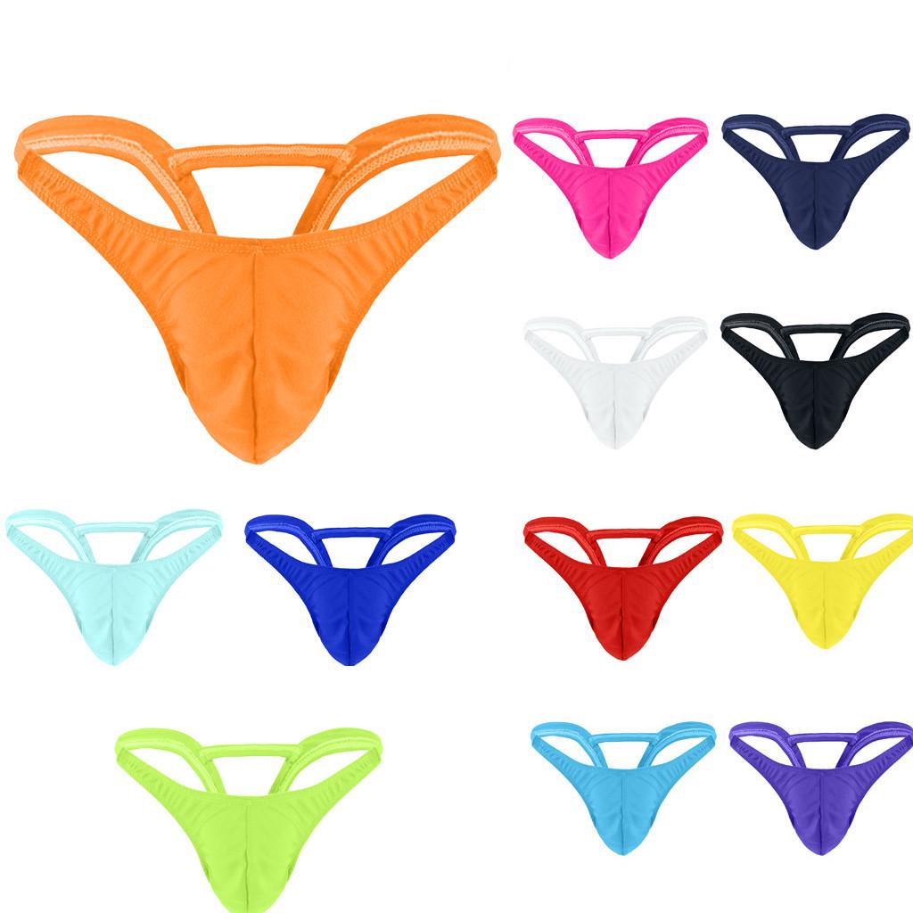 

Мужская Sretch G-строка T-назад Micro Thong Брифы нижнее белье