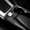 For Benz GLK 2008-2015 Real Carbon Fiber Console Gear Shift Water Cup Cover Trim