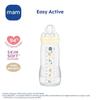 Biberon - MAM BABY - Easy Active - +6 mois - 330 ml - Tétine débit X - Pearl