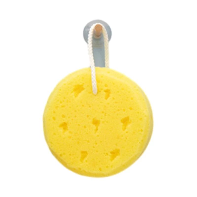 Circular Bath Seaweed Scrub Sponge Improve Skin Texture Children's Bath Sponge Scrub Sponge Honeycomb Foam Bath Products