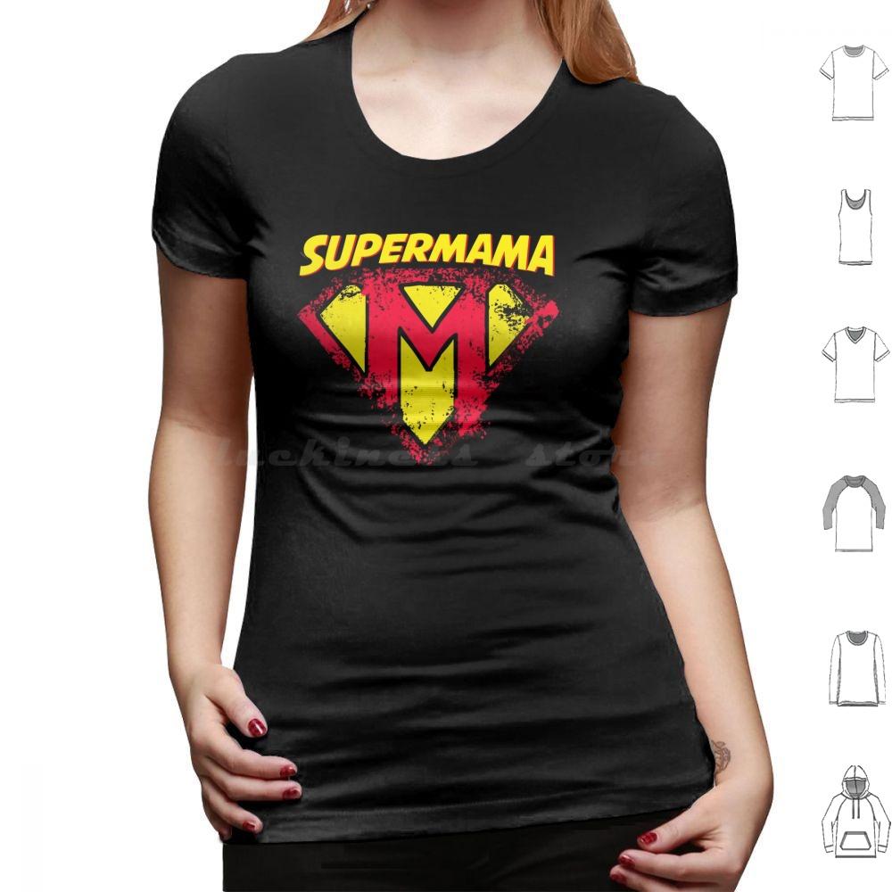 Super Mama T Shirt 6xl Cotton Cool Tee Supermama Super Hero Volar Super Mom Super Mama Comic Manga Freak Mom Mothers Day