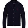 Polo Sweater FW25 Single-Breasted Hooded Long Sleeve Kids Kids Sweater CWPOSWEY6820658-410
