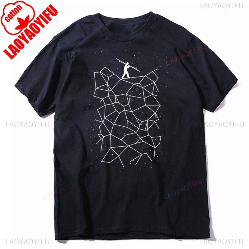 Unisex Minimalist Abstract HuUnisex Silhouette Graphic Cotton T Shirt Multiple Patterns Casual Streetwear Tee For Unisex Unisex