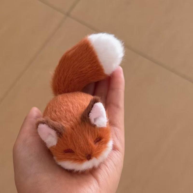 Plush Animal Design Hair Clips Fluffy Soft Bobby Pins Cute Headwear for Students School Daily Wear Hair Decoration
